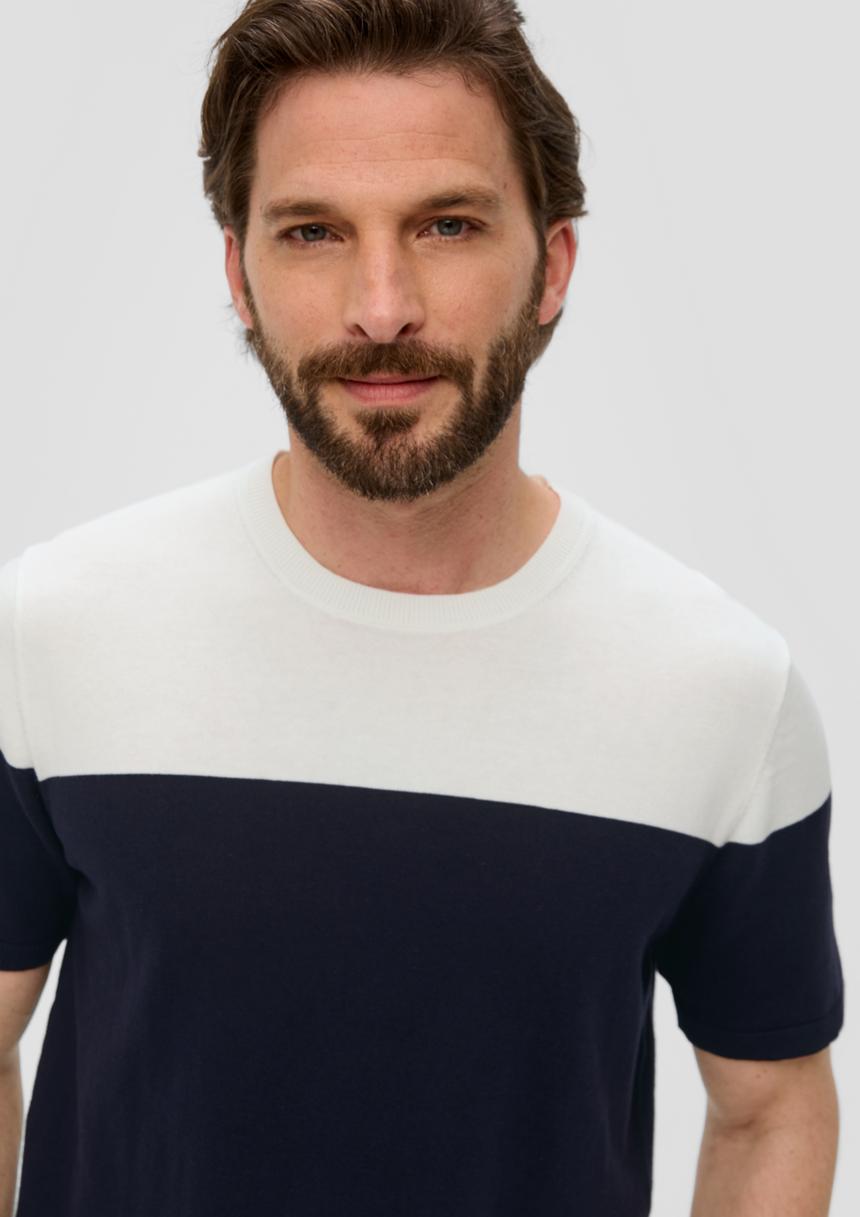 S.Oliver Strickshirt Mit Colour-Blocking