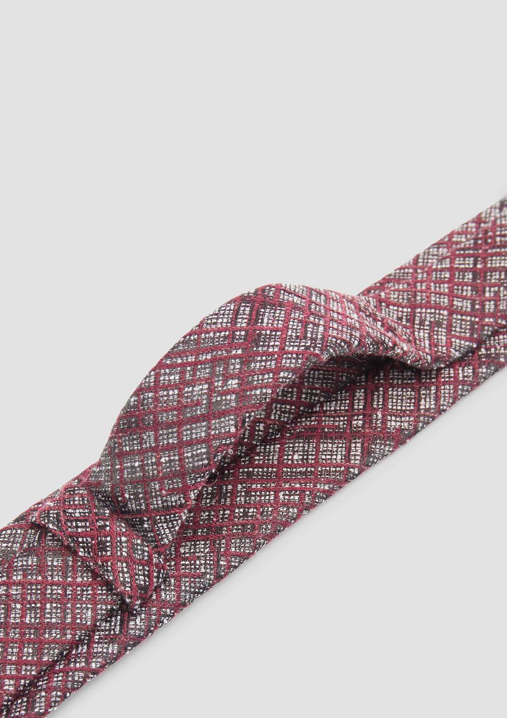 S.Oliver Strukturierte Krawatte Aus Seidenmix