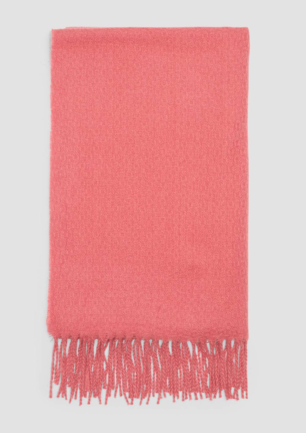 S.Oliver Strukturierter Schal Mit Fransen