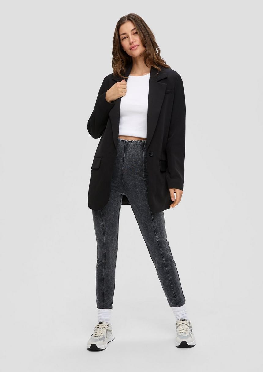 S.Oliver Super Skinny: Leggings Mit High Rise Bund