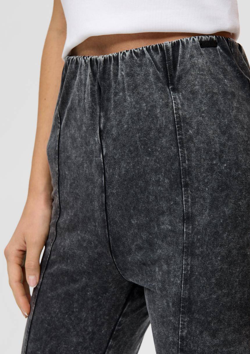 S.Oliver Super Skinny: Leggings Mit High Rise Bund