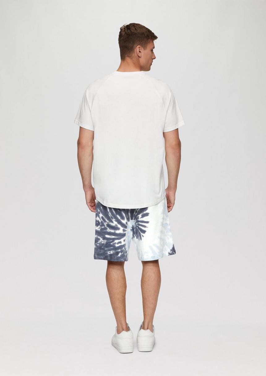 S.Oliver Sweat-Shorts Mit Batikmuster