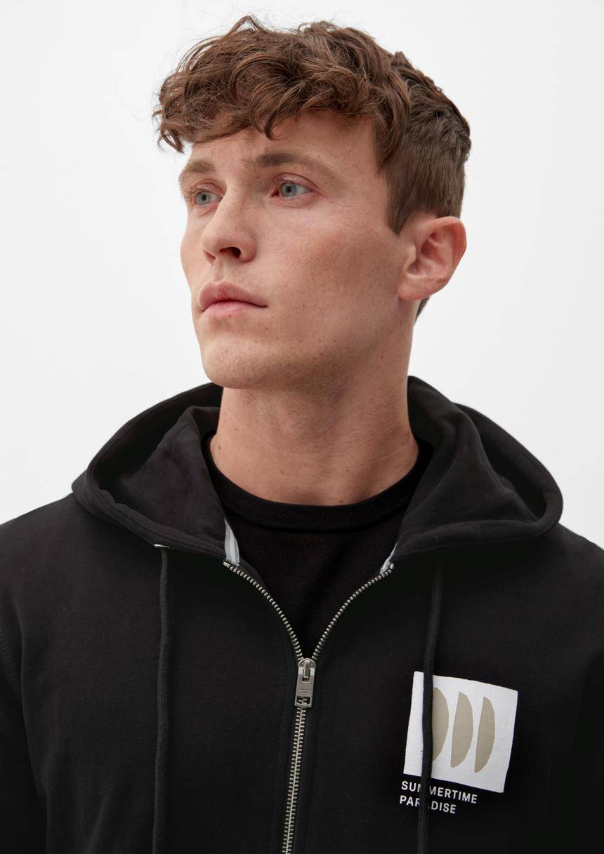 S.Oliver Sweatjacke Aus Baumwolle