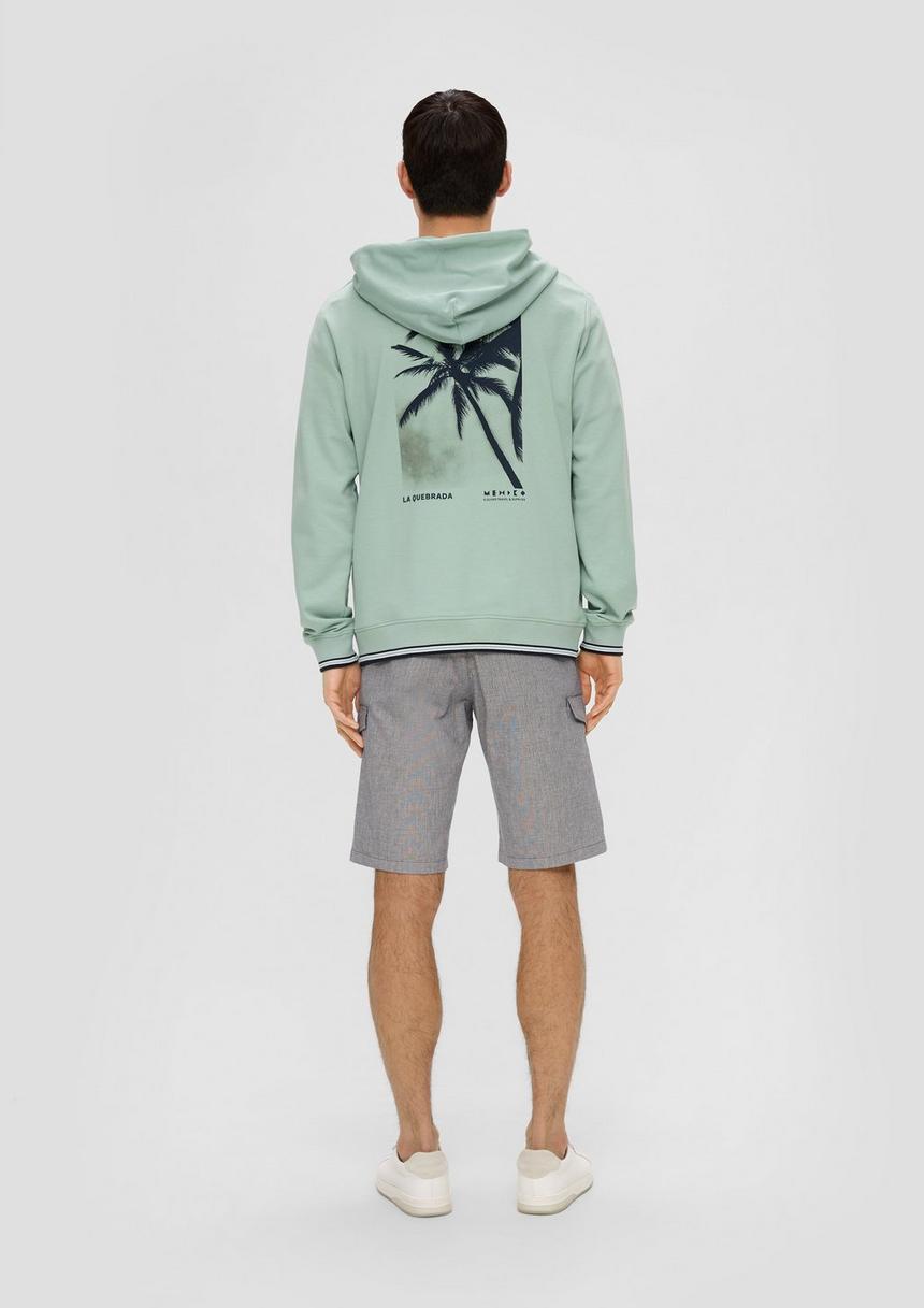 S.Oliver Sweatjacke Mit Rückenprint