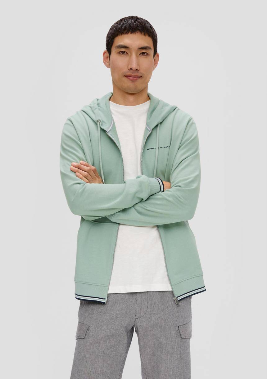 S.Oliver Sweatjacke mit Rückenprint