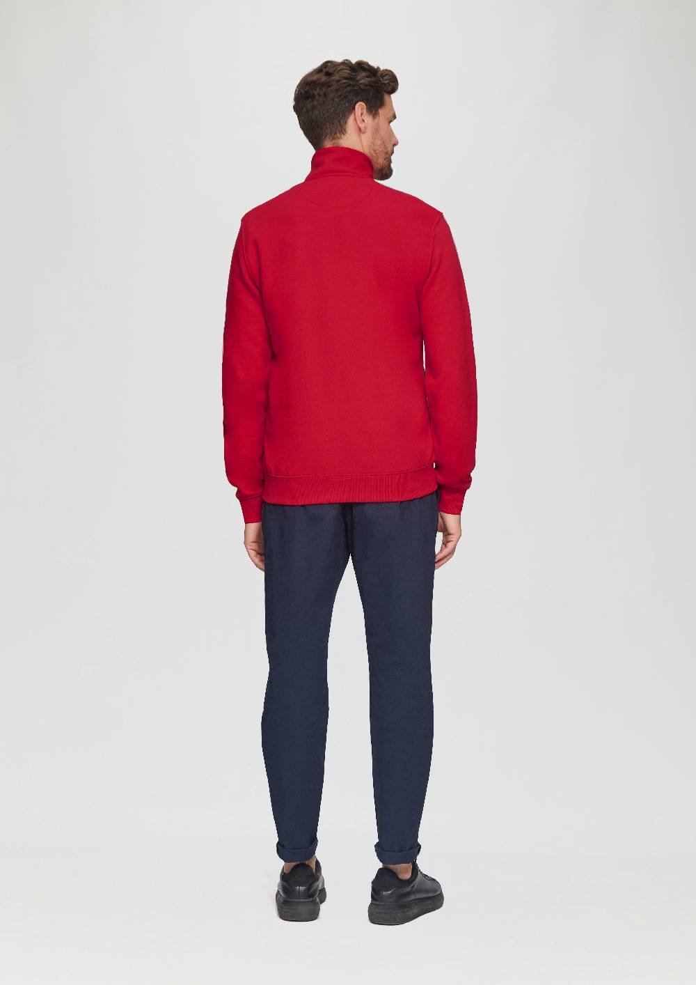 S.Oliver Sweatjacke Mit Stehkragen