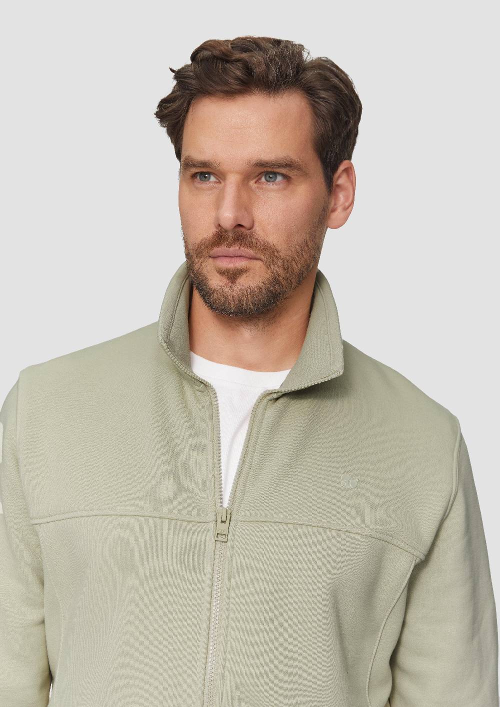 S.Oliver Sweatjacke Mit Stehkragen