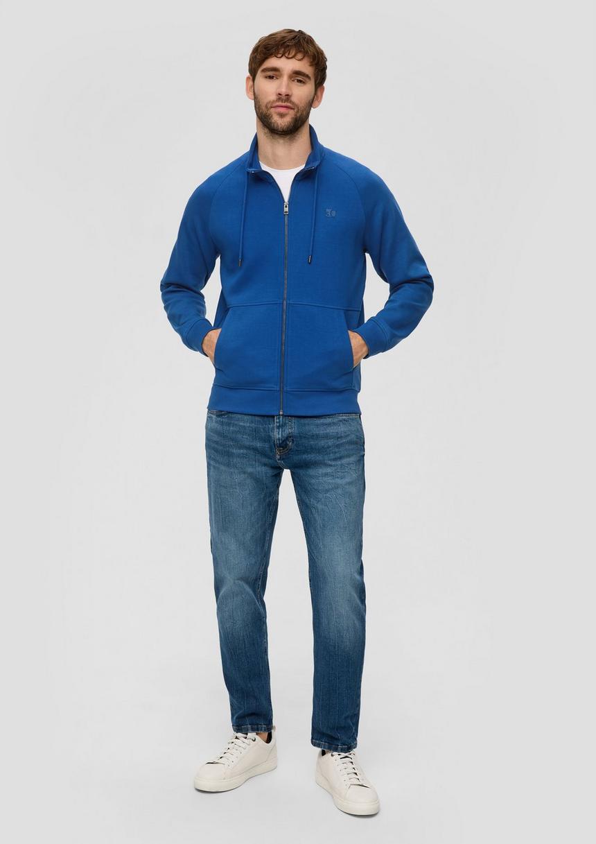 S.Oliver Sweatjacke Mit Stehkragen