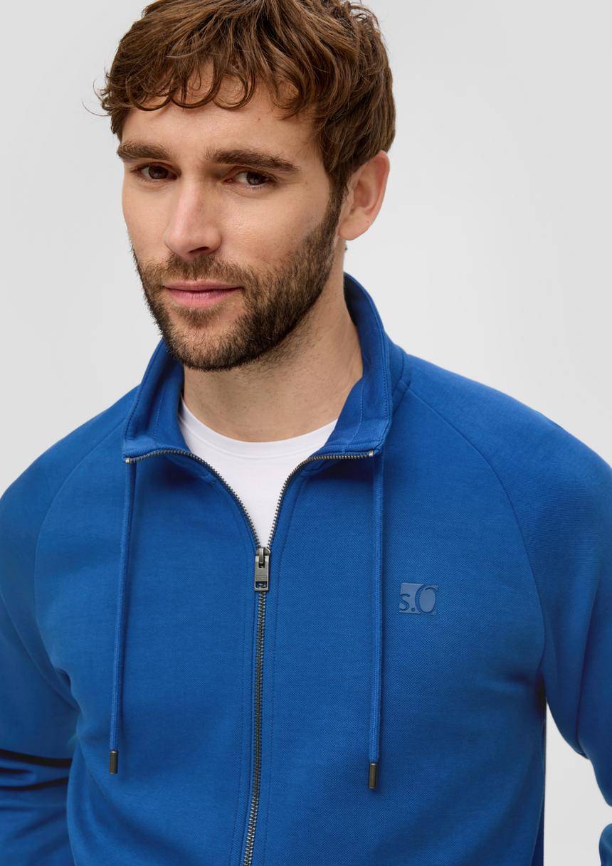 S.Oliver Sweatjacke Mit Stehkragen