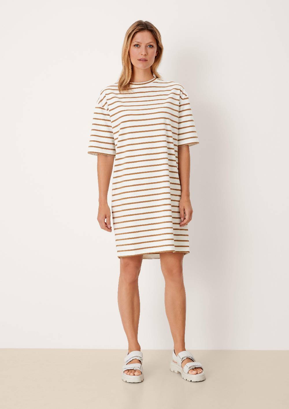 S.Oliver Sweatkleid Mit Streifen