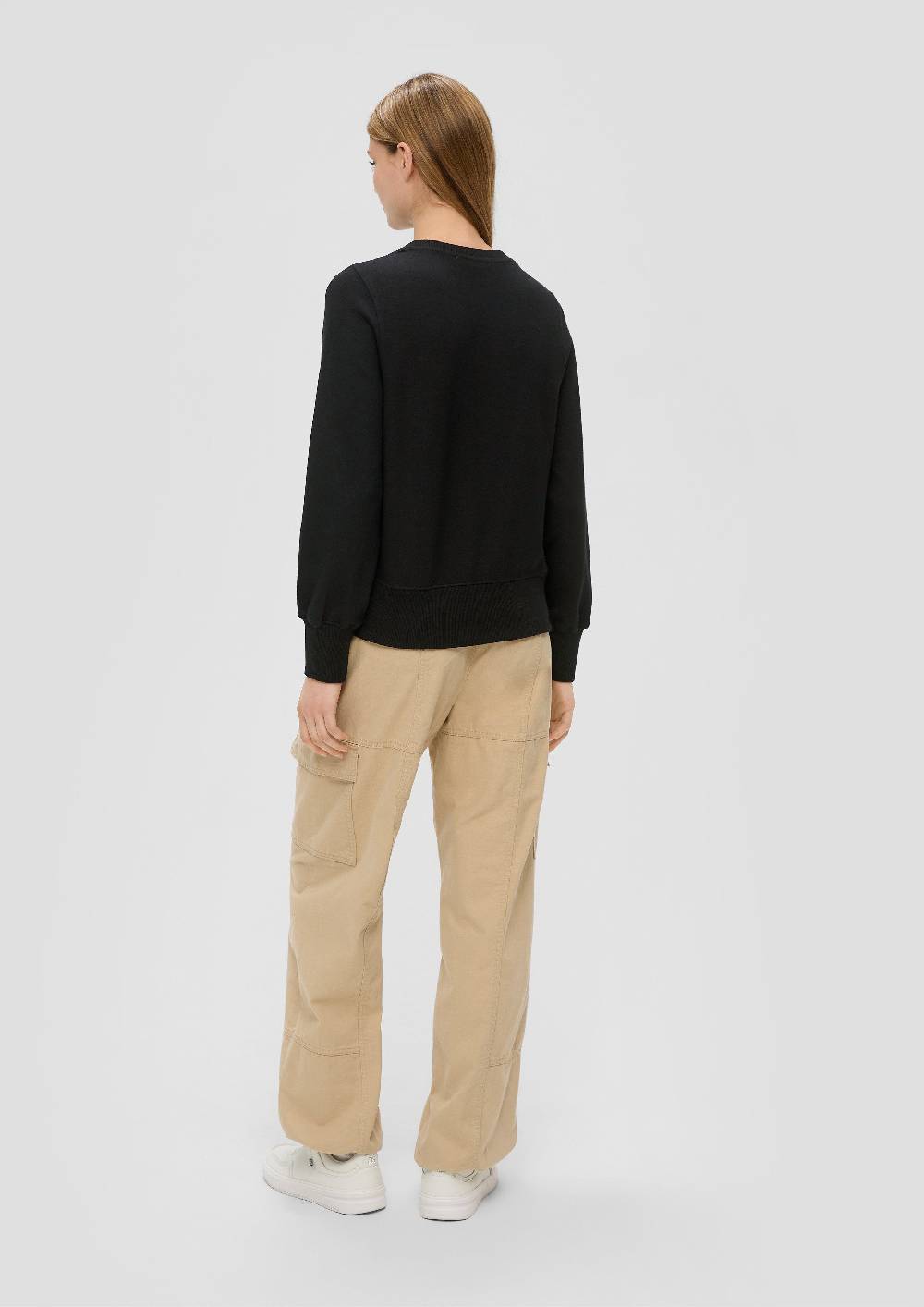 S.Oliver Sweatshirt Aus Interlockjersey