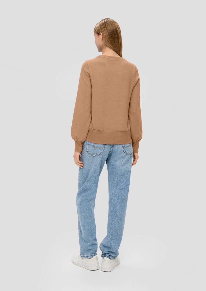 S.Oliver Sweatshirt Aus Interlockjersey