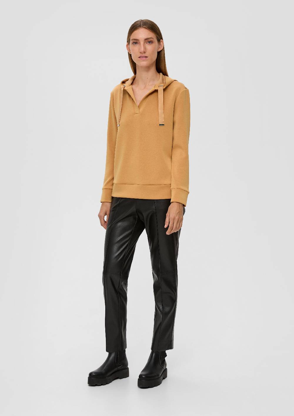 S.Oliver Sweatshirt Aus Interlockjersey