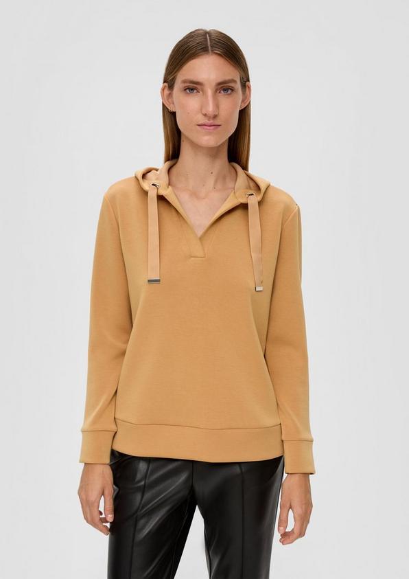 S.Oliver Sweatshirt aus Interlockjersey