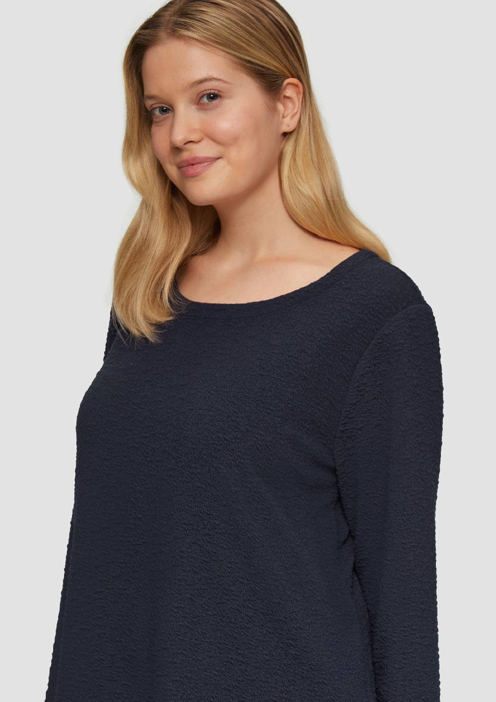 S.Oliver Sweatshirt Aus Jacquard