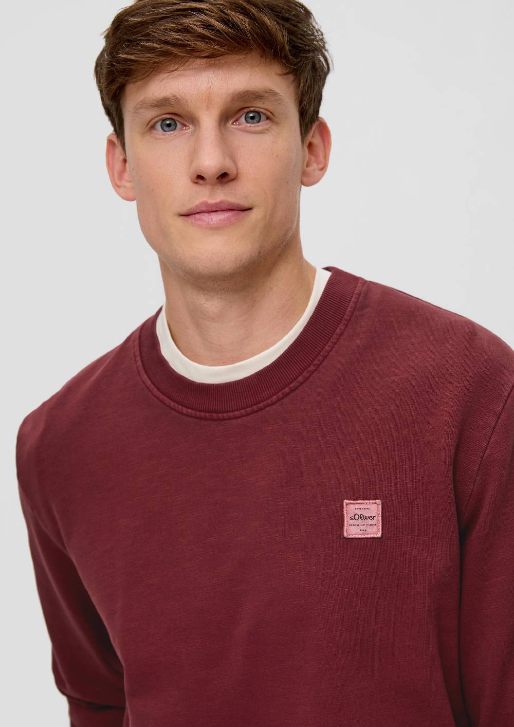 S.Oliver Sweatshirt Aus Reiner Baumwolle
