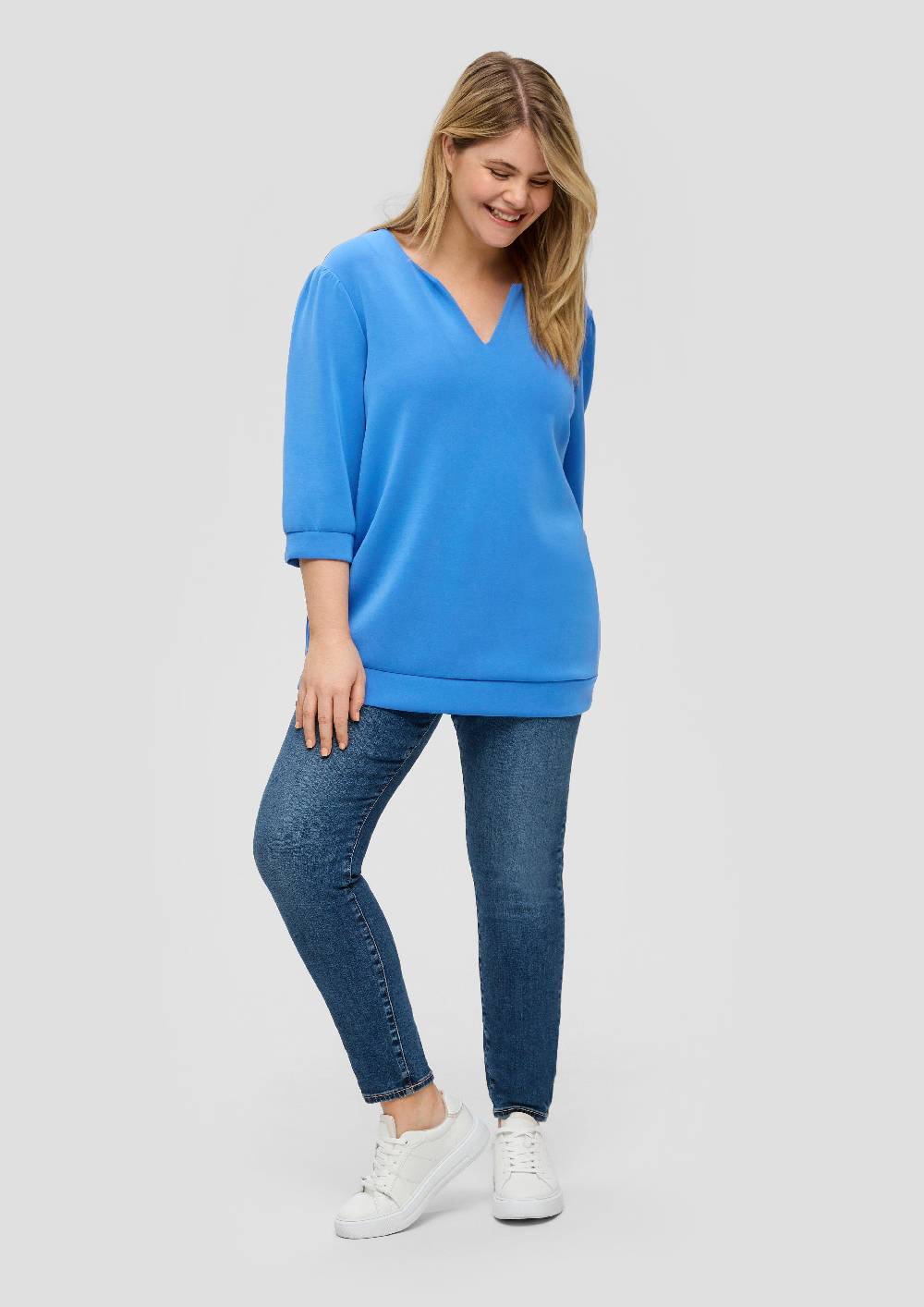 S.Oliver Sweatshirt Aus Scuba