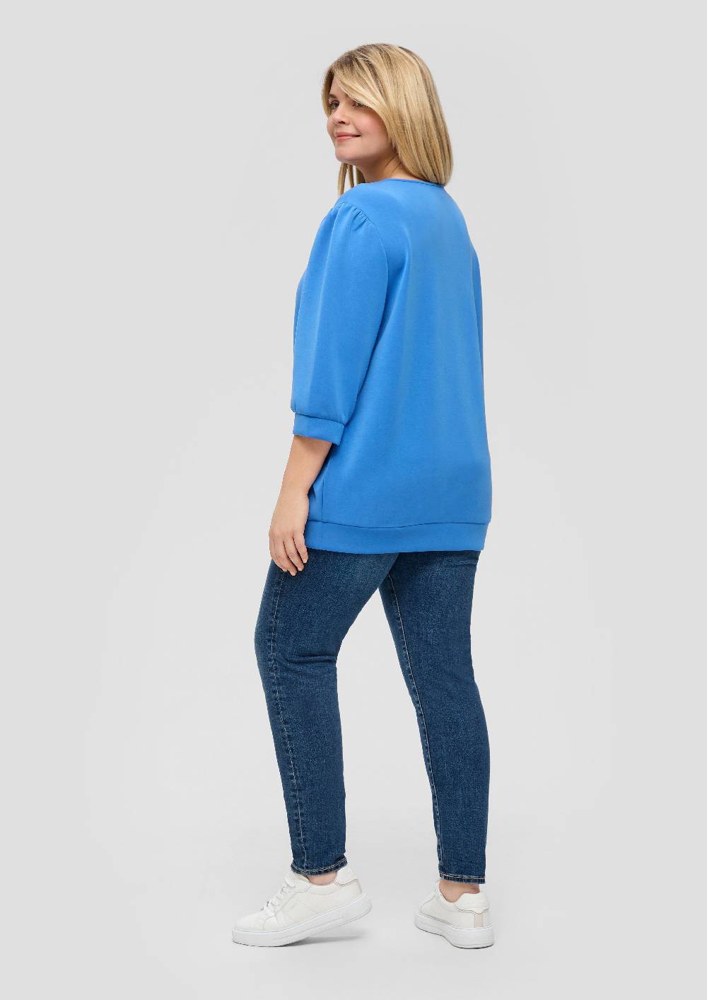 S.Oliver Sweatshirt Aus Scuba