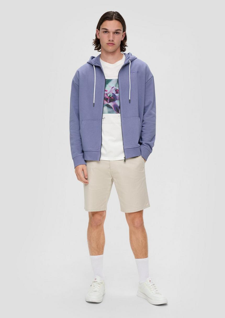 S.Oliver Sweatshirt-Jacke Mit Kapuze