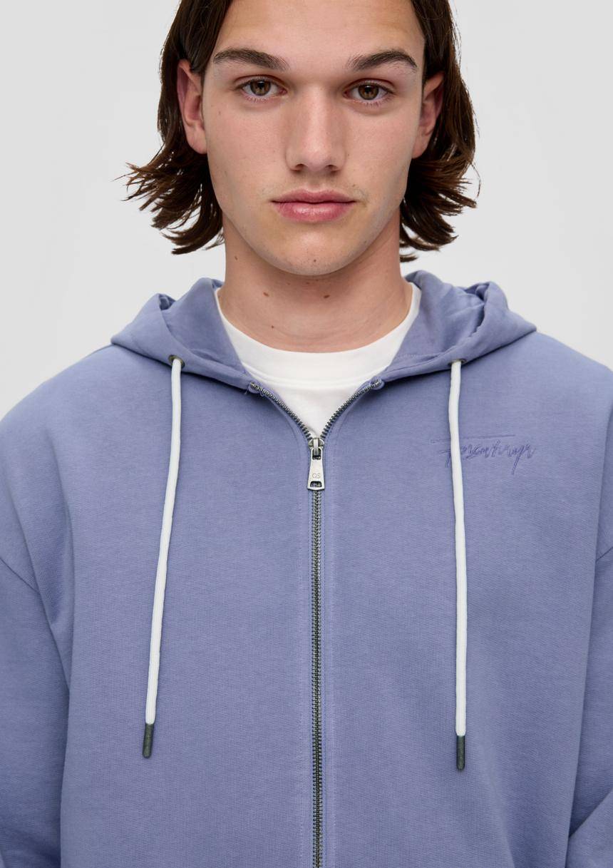S.Oliver Sweatshirt-Jacke Mit Kapuze