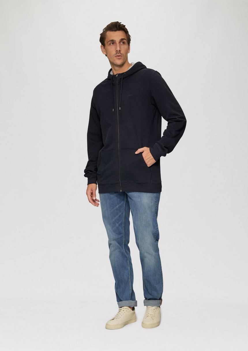 S.Oliver Sweatshirt-Jacke Mit Kapuze