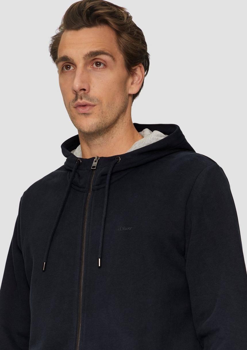 S.Oliver Sweatshirt-Jacke Mit Kapuze