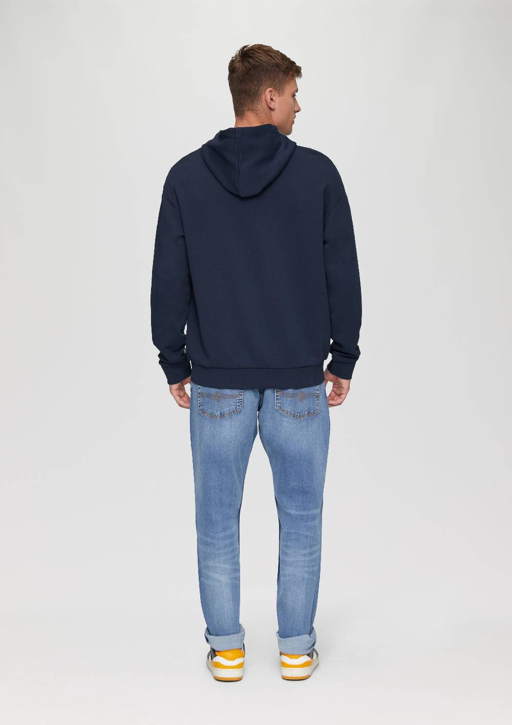 S.Oliver Sweatshirt-Jacke Mit Print-Detail