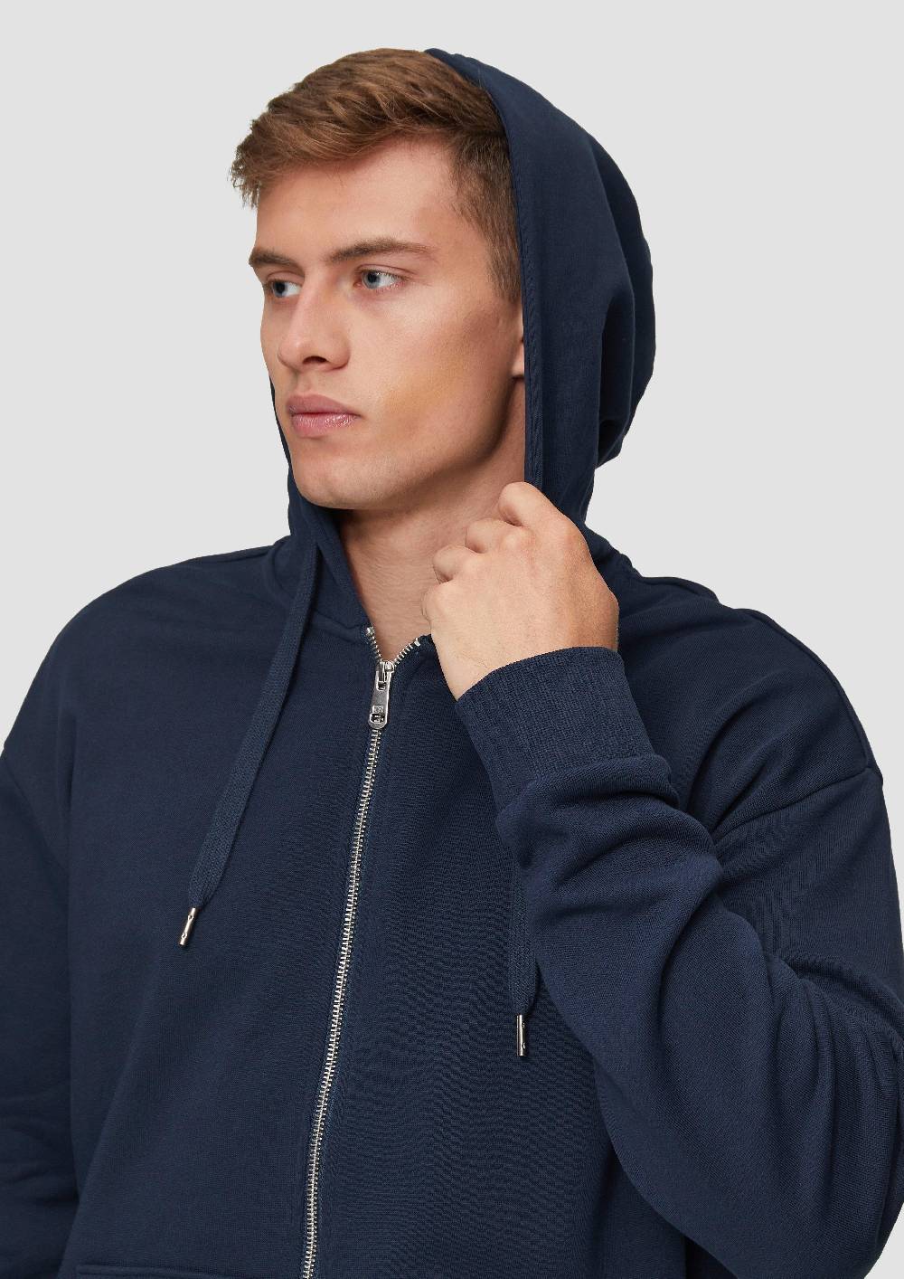 S.Oliver Sweatshirt-Jacke Mit Print-Detail