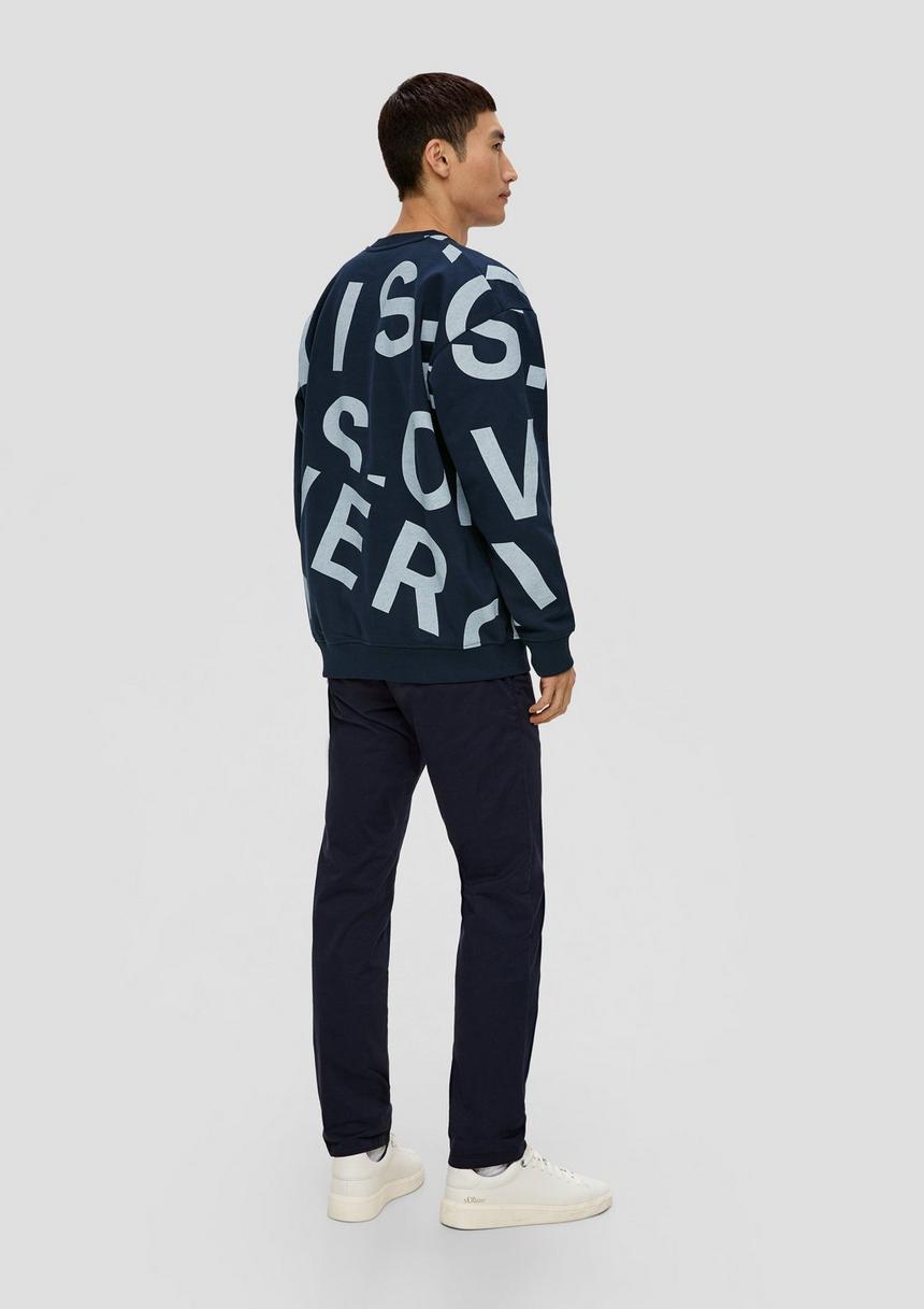 S.Oliver Sweatshirt Mit Allover-Print
