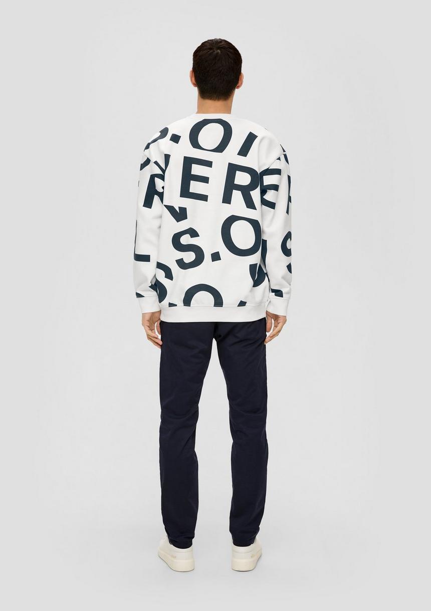S.Oliver Sweatshirt Mit Allover-Print