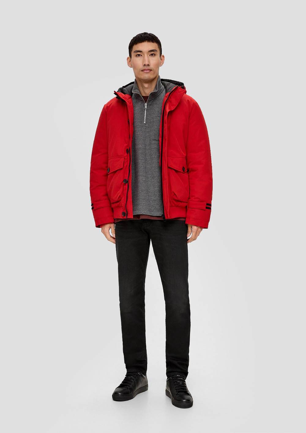 S.Oliver Sweatshirt Mit Brusttasche