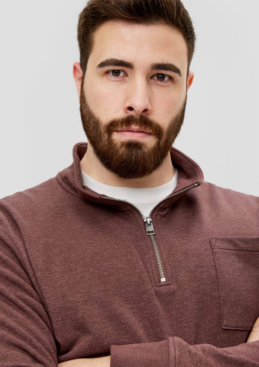 S.Oliver Sweatshirt Mit Brusttasche