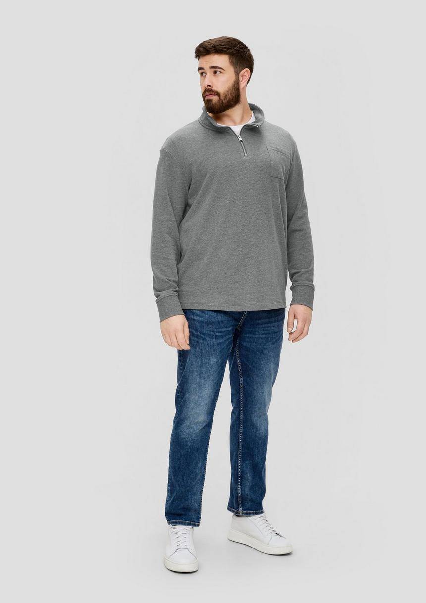 S.Oliver Sweatshirt Mit Brusttasche
