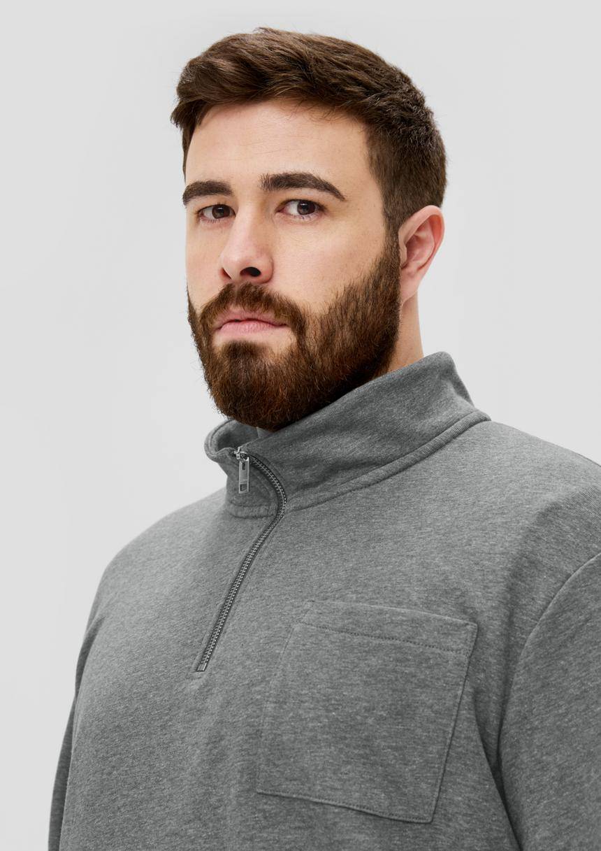 S.Oliver Sweatshirt Mit Brusttasche