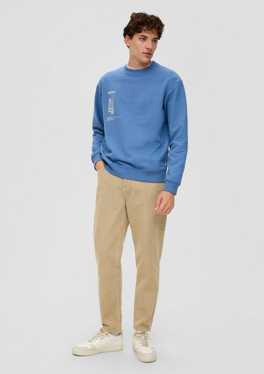 S.Oliver Sweatshirt Mit Großem Rückenprint