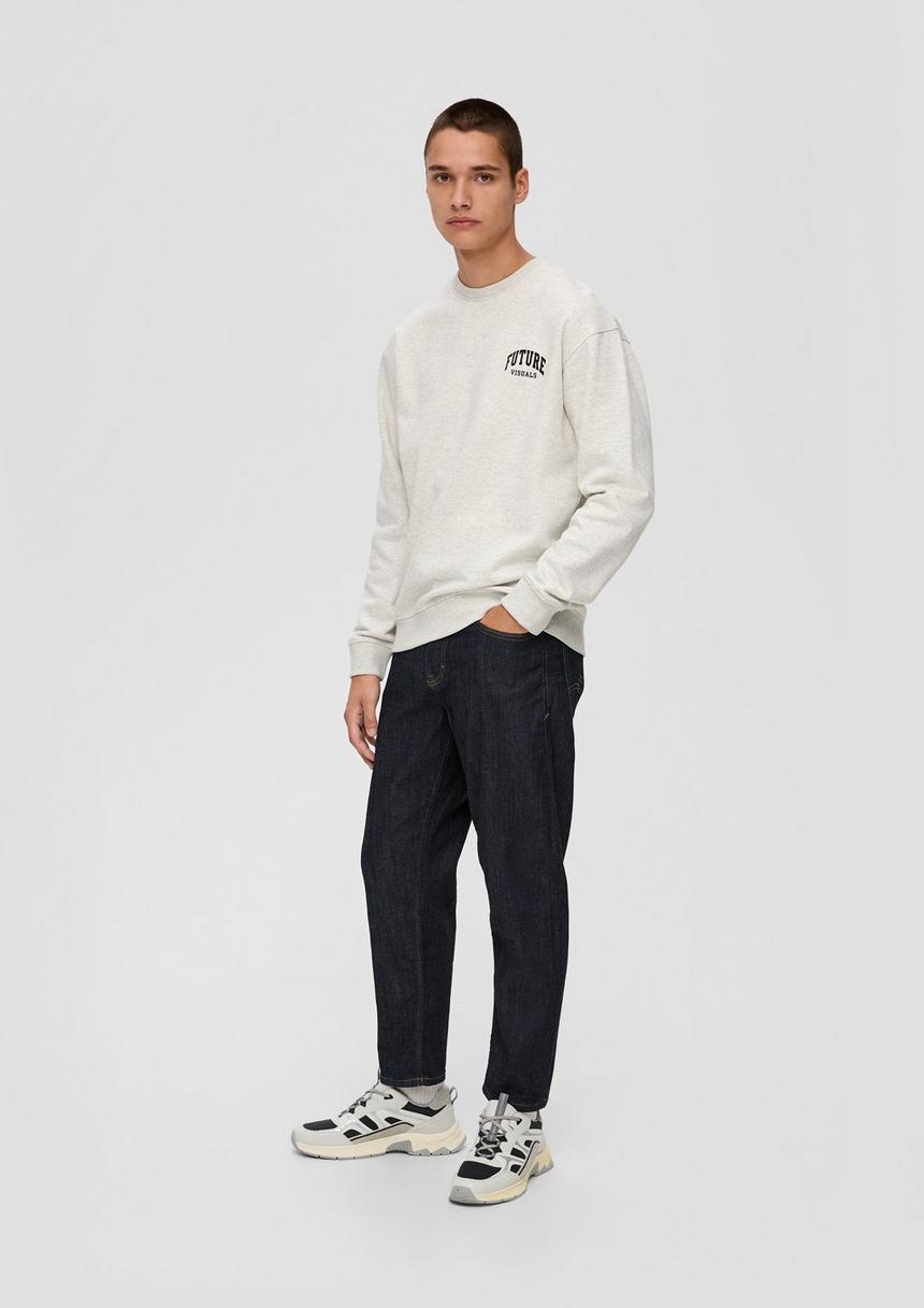 S.Oliver Sweatshirt Mit Großem Rückenprint