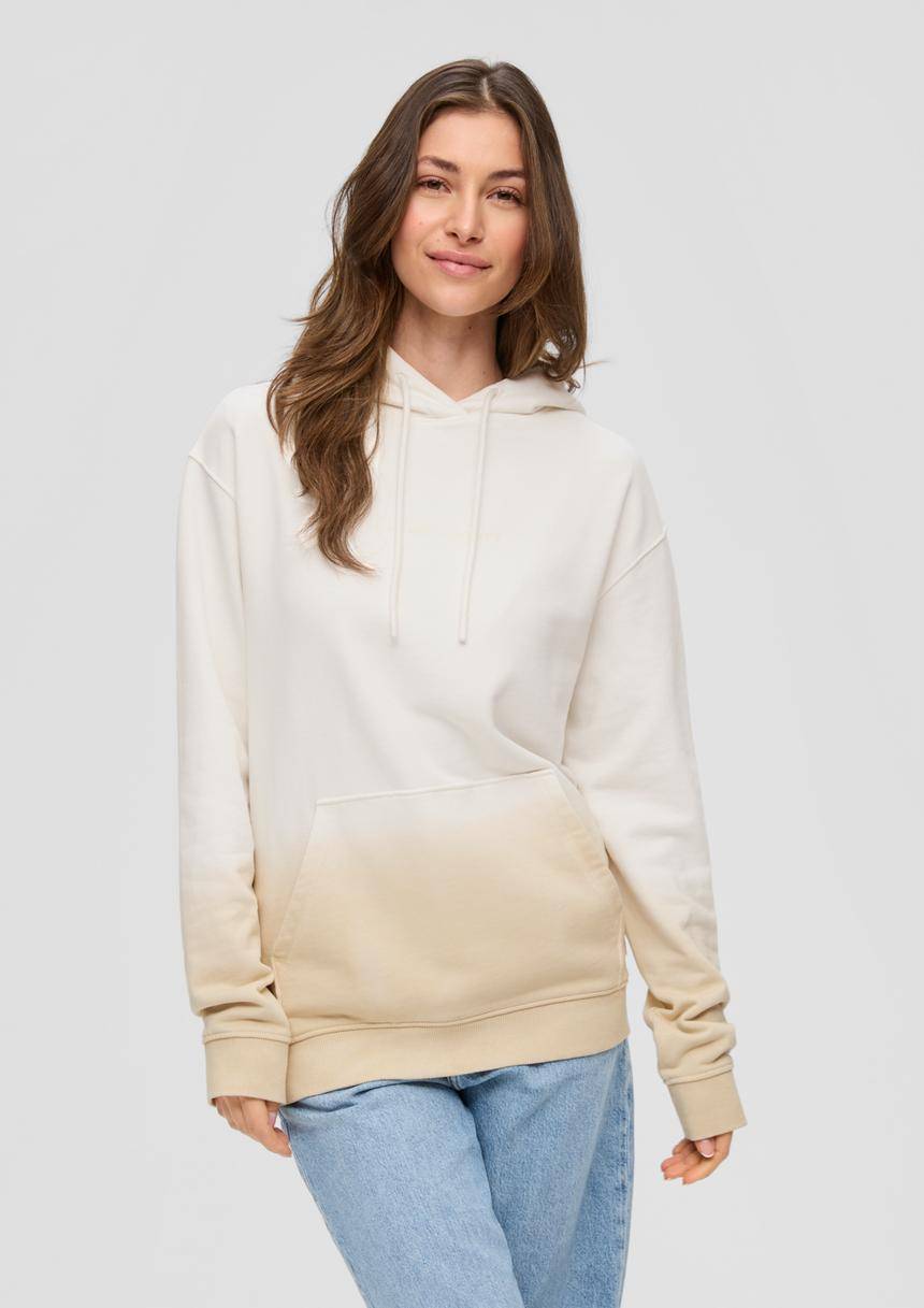 S.Oliver Sweatshirt Mit Gummiertem Schriftprint