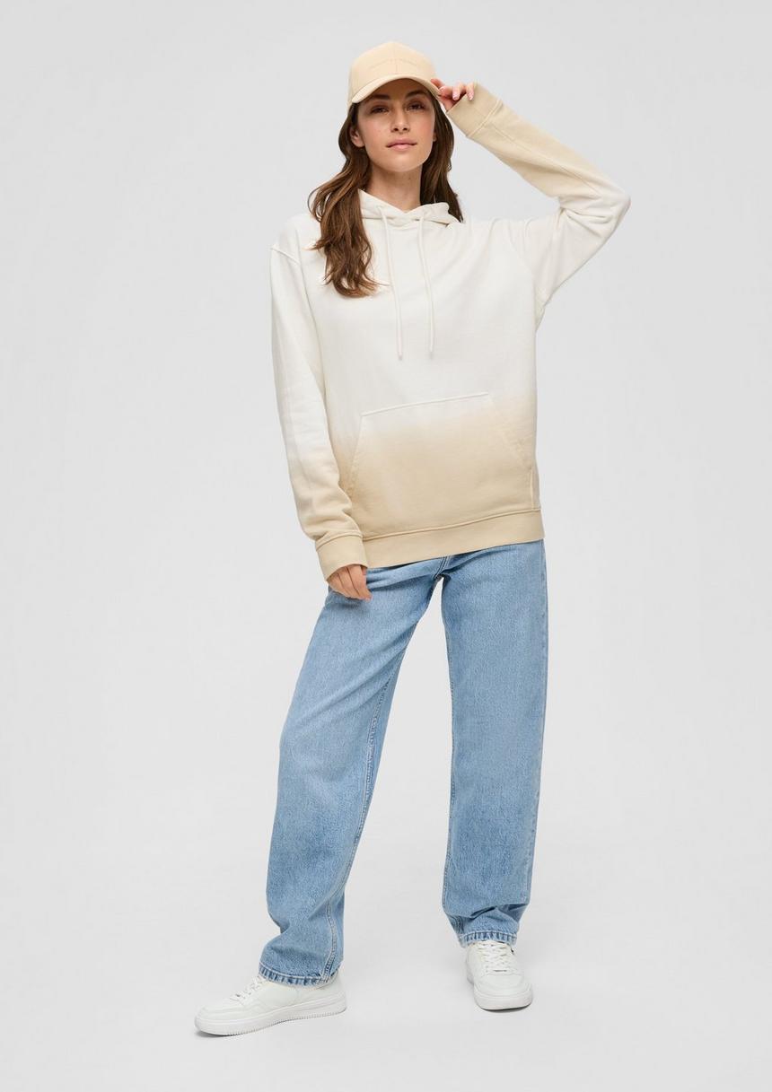 S.Oliver Sweatshirt Mit Gummiertem Schriftprint