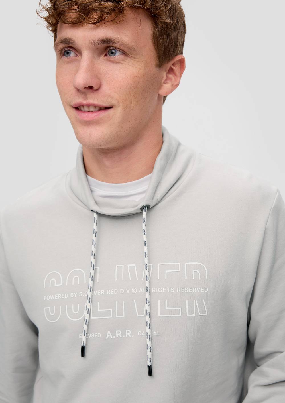 S.Oliver Sweatshirt Mit Logo-Print