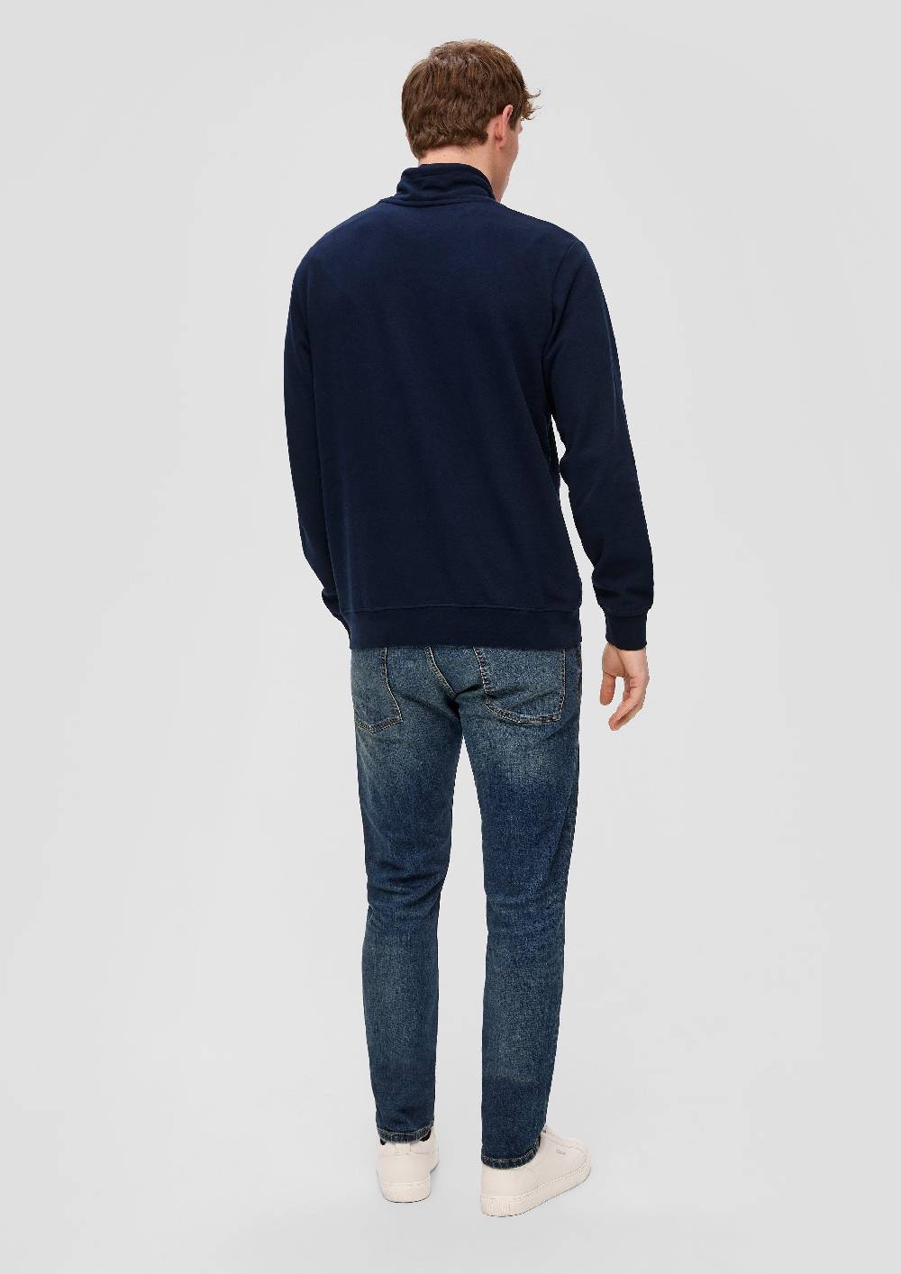 S.Oliver Sweatshirt Mit Logo-Print