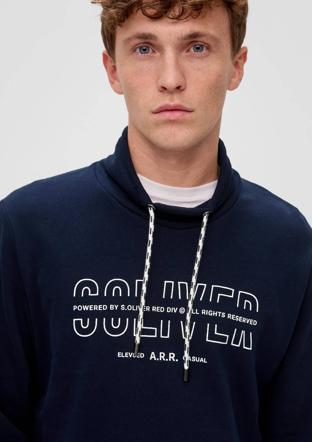 S.Oliver Sweatshirt Mit Logo-Print