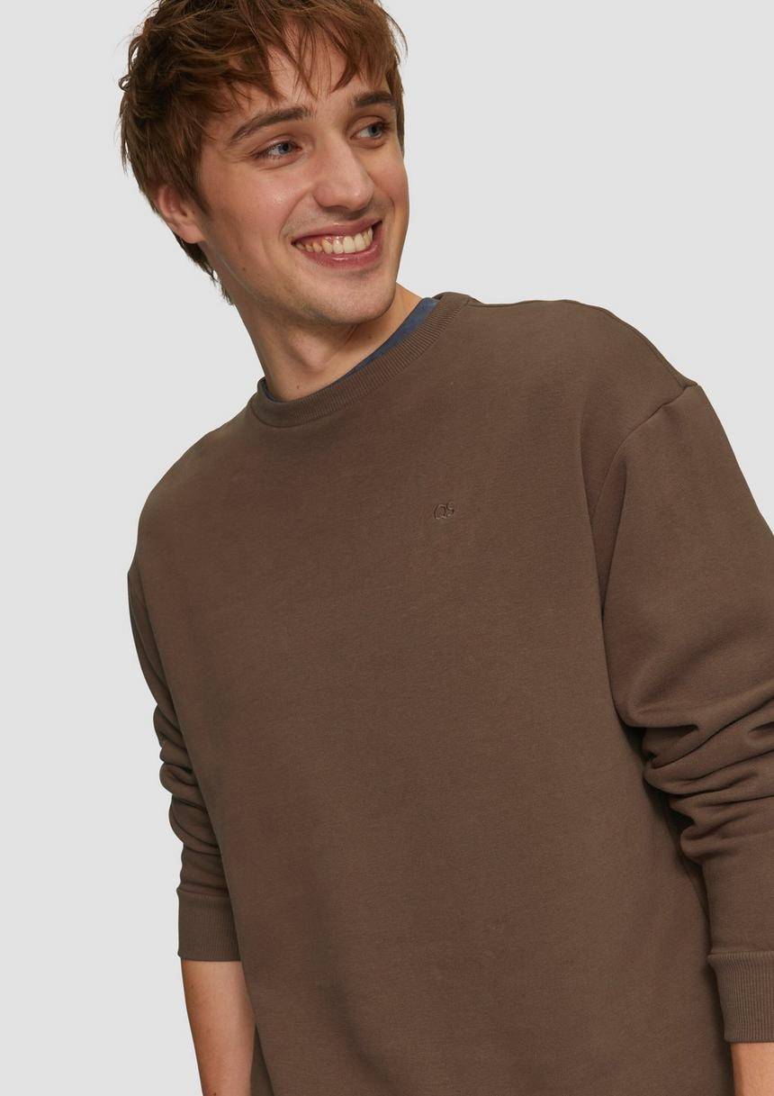 S.Oliver Sweatshirt Mit Logo-Stickerei