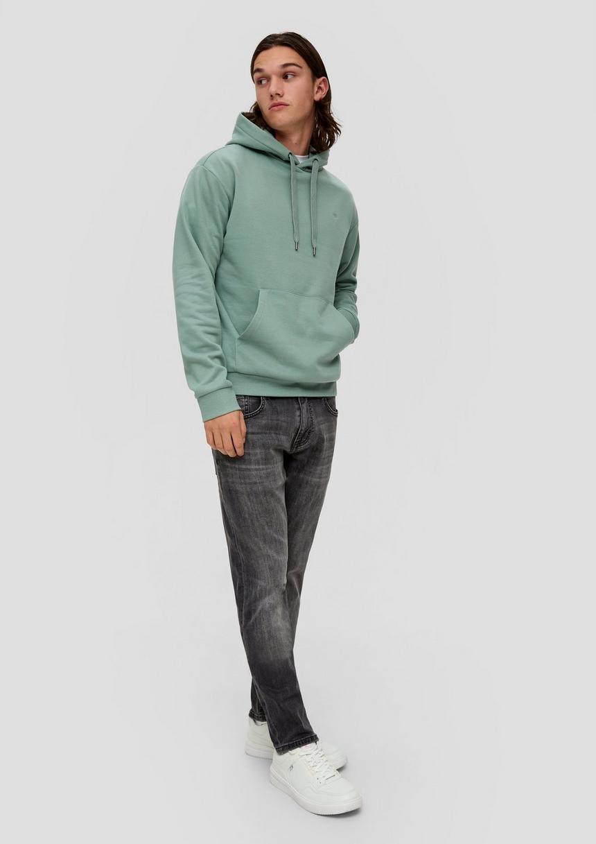 S.Oliver Sweatshirt Mit Logostickerei