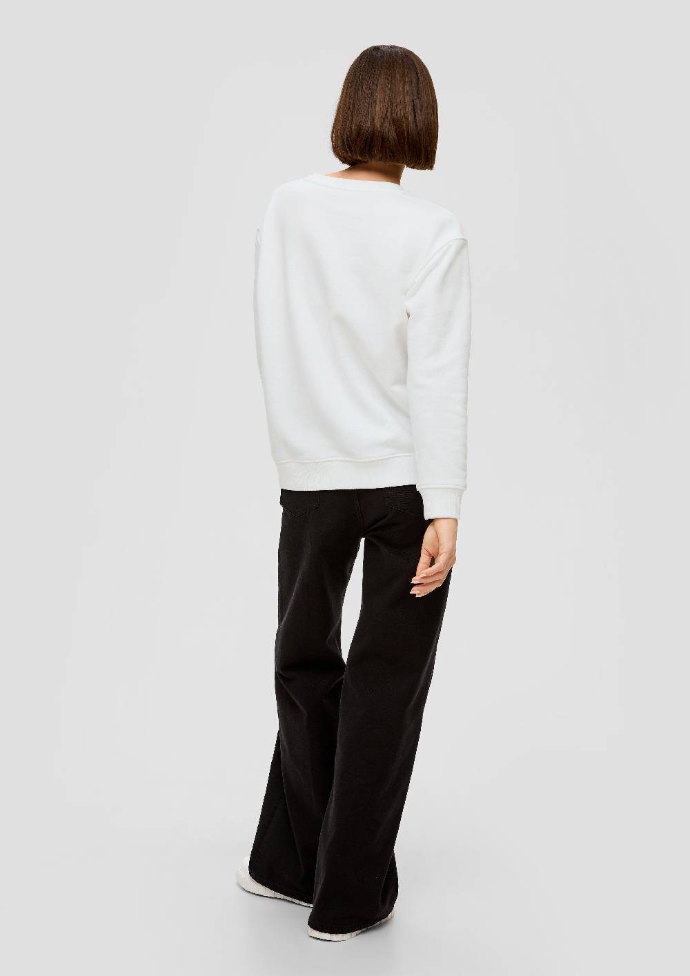 S.Oliver Sweatshirt Mit Pailletten-Stickerei