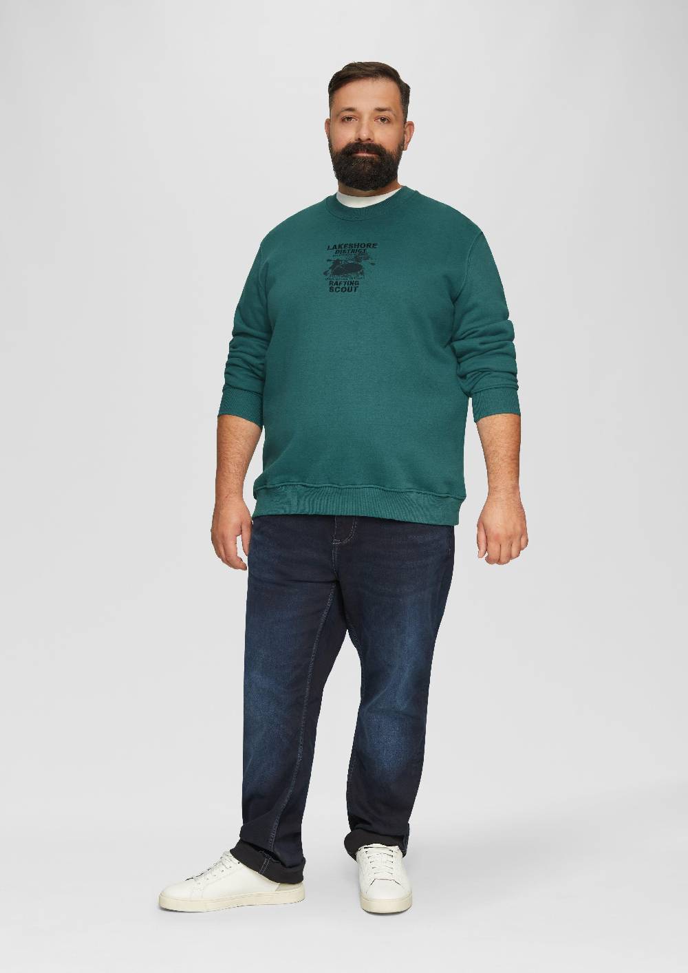 S.Oliver Sweatshirt Mit Stickerei