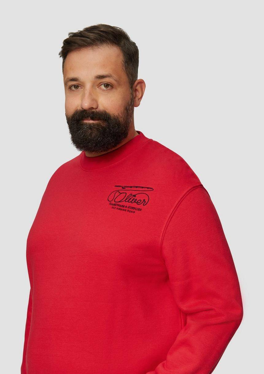S.Oliver Sweatshirt Mit Stickerei