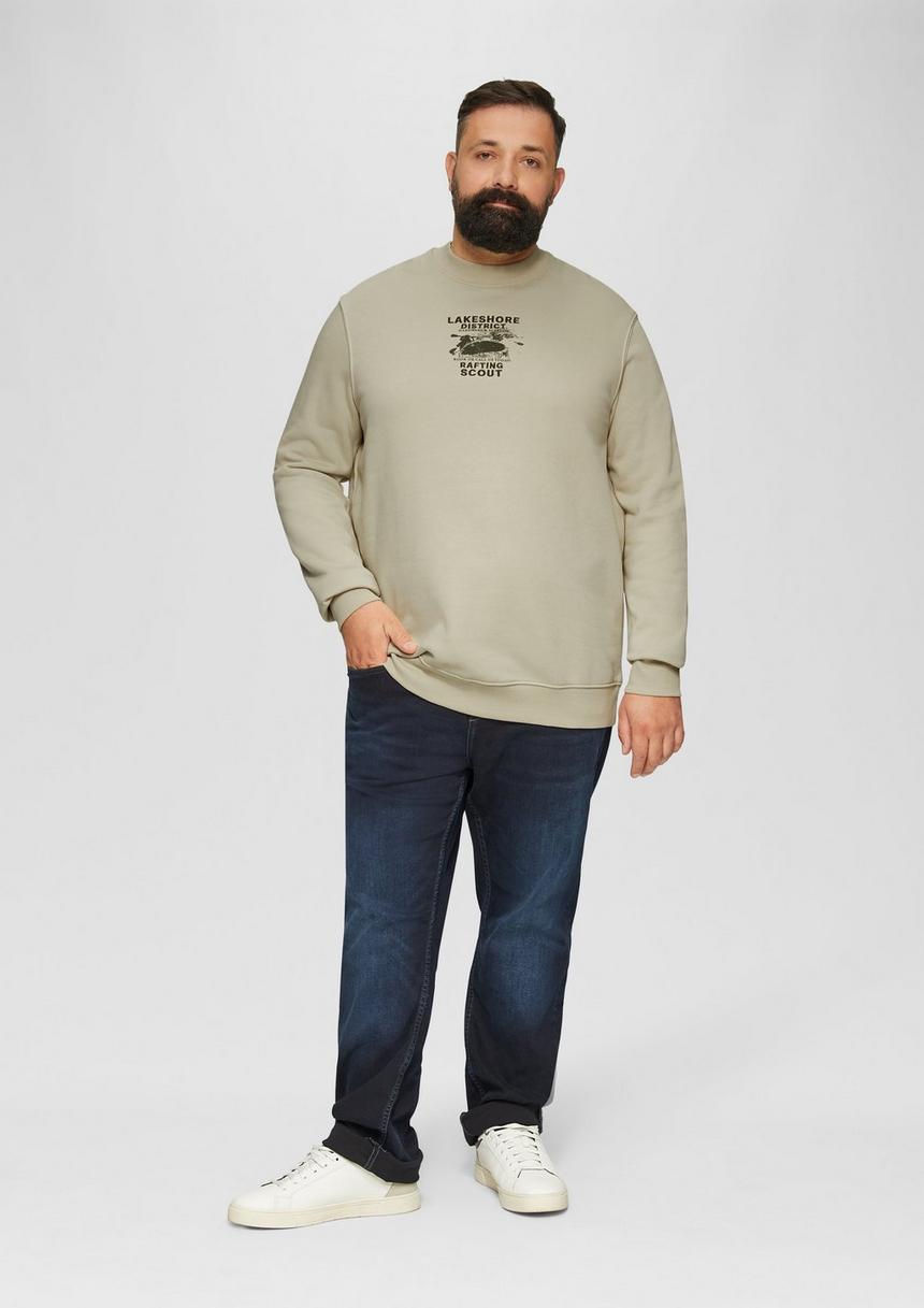 S.Oliver Sweatshirt Mit Stickerei