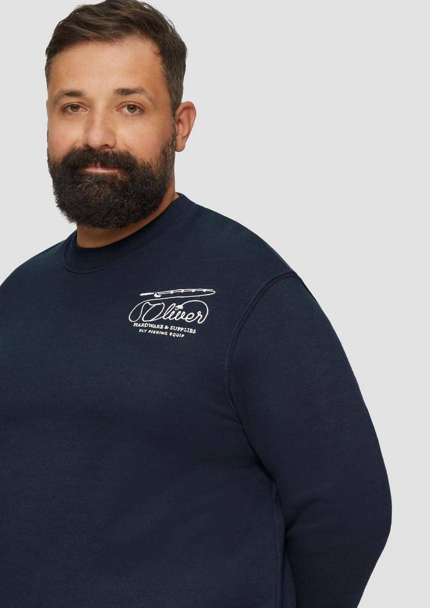 S.Oliver Sweatshirt Mit Stickerei