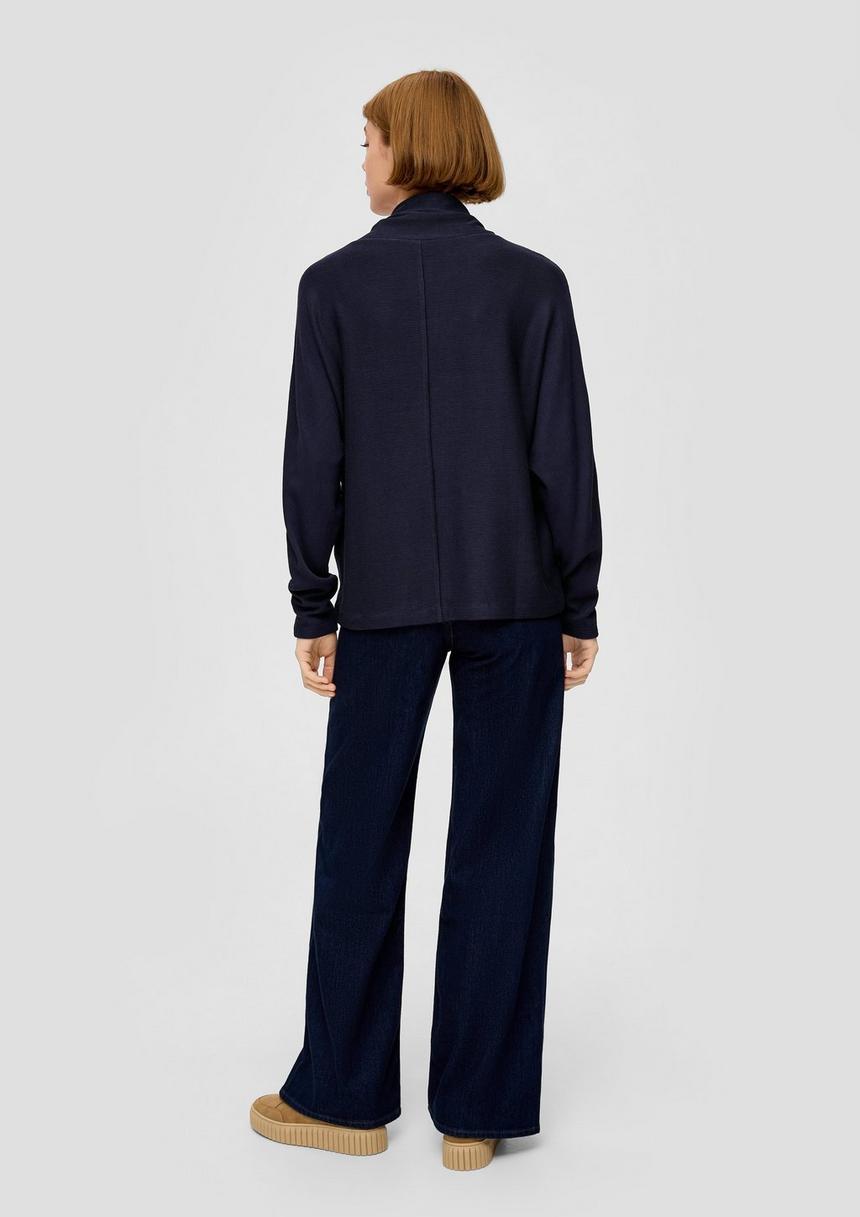 S.Oliver Sweatshirt Mit Struktur