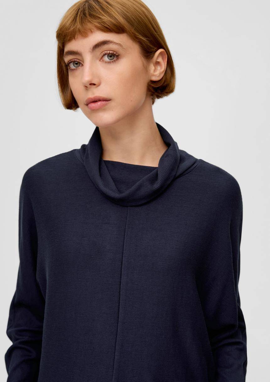 S.Oliver Sweatshirt Mit Struktur